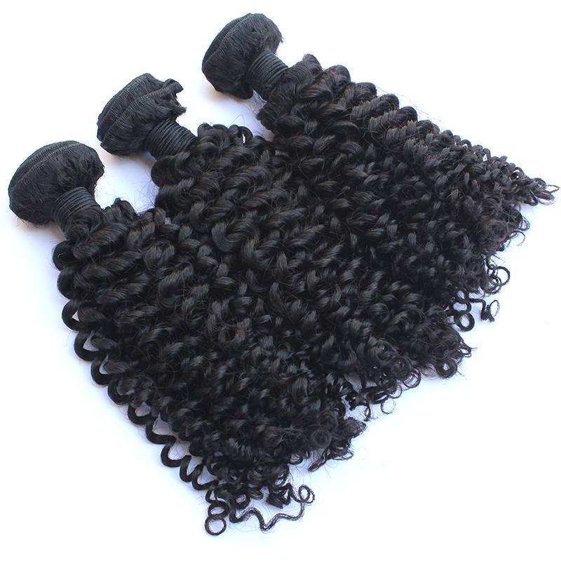 Kinky curly 24inches human hair 11A extensions