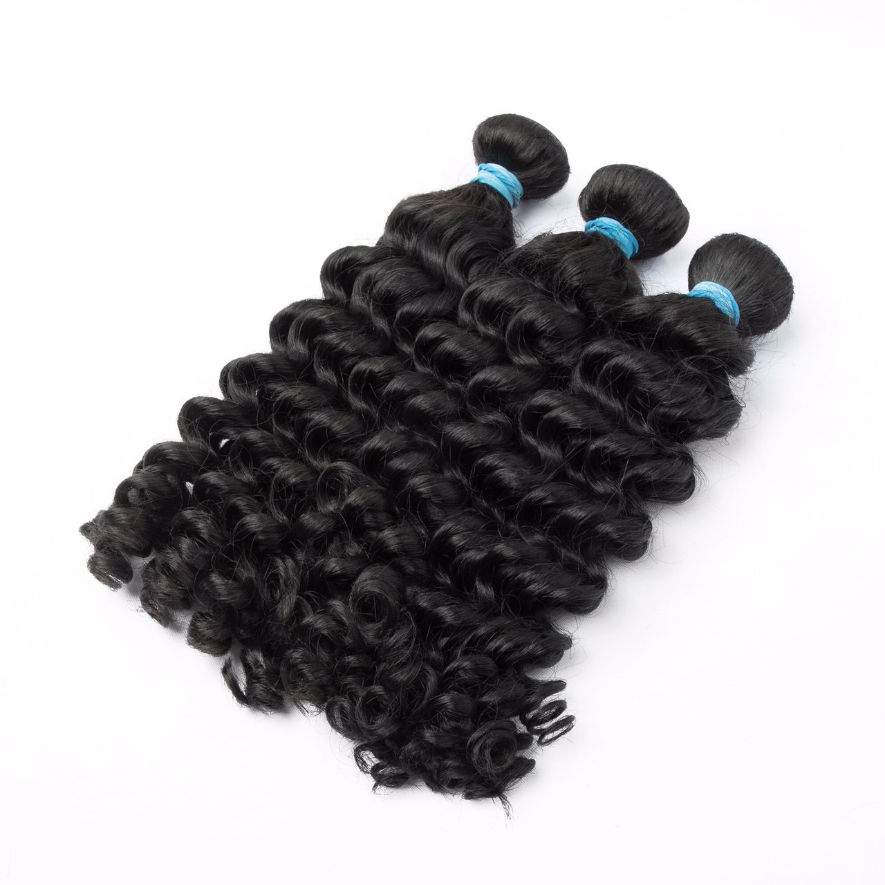 Brazilian virgin hair 26inches deep wave 12A 3bundles