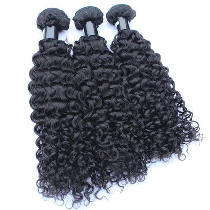 Curly human hair 12inches 11A extensions