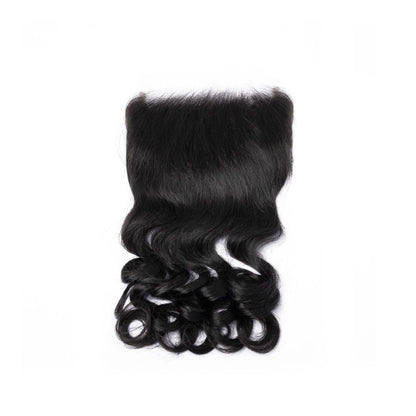 Brazilian virgin hair 20inches lace closure 5*5 transparent loose wave free part 12A